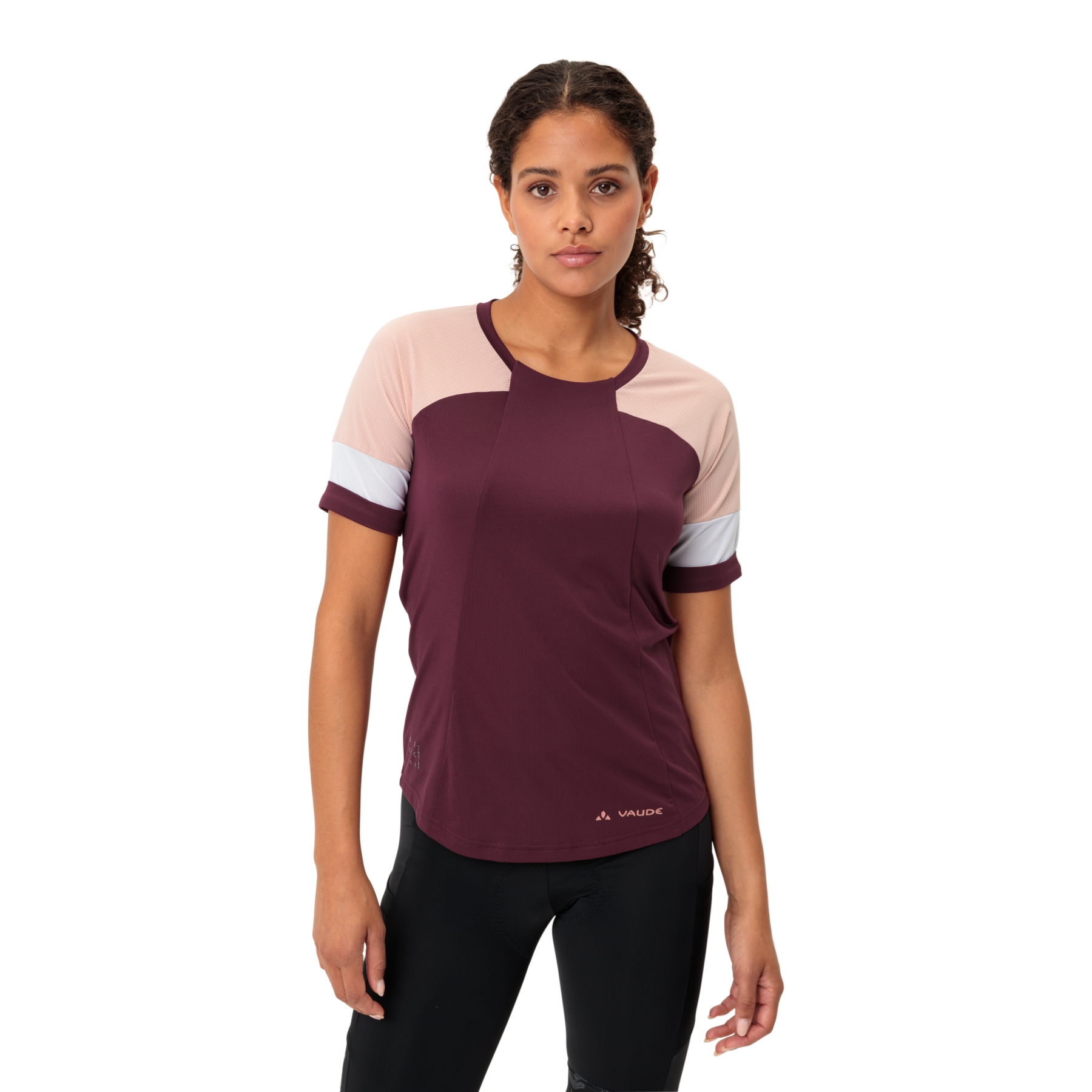 Vaude T Shirt Manches Courtes Femme Kuro Soft Rose BIKE24