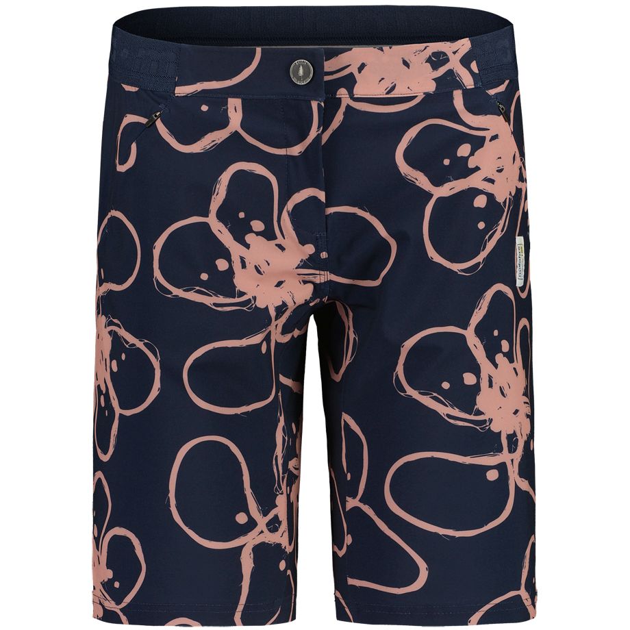 Maloja Anemonam Printed Cycle Shorts Damen Night Sky Ropeflower