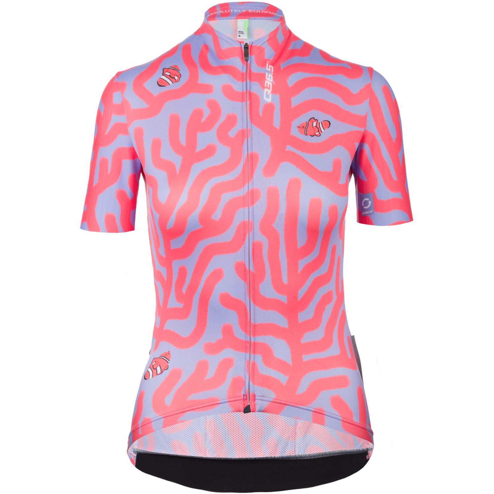 Q36 5 G1 Nemo Dames Fietsshirt Met Korte Mouwen Coral BIKE24