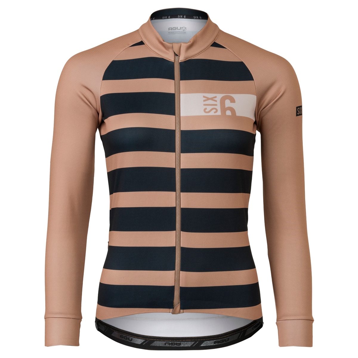 AGU SIX6 Classic IV Damen Langarm Trikot Classic Toffee BIKE24