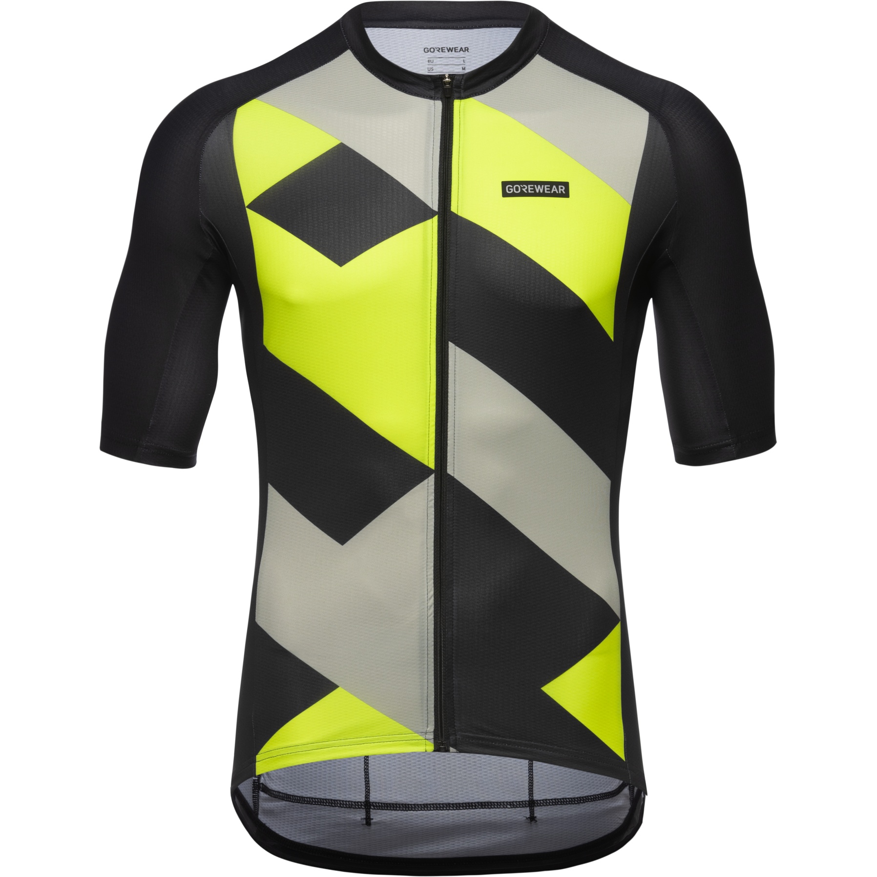 Gorewear Spirit Signal Fietsshirt Met Korte Mouwen Heren Black Neon