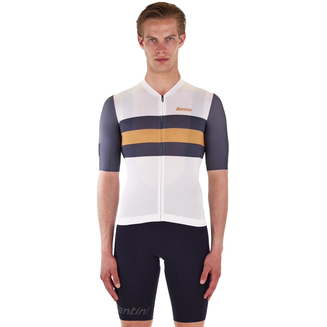 Santini Maillot Manches Courtes Homme Eco Sleek Bengal