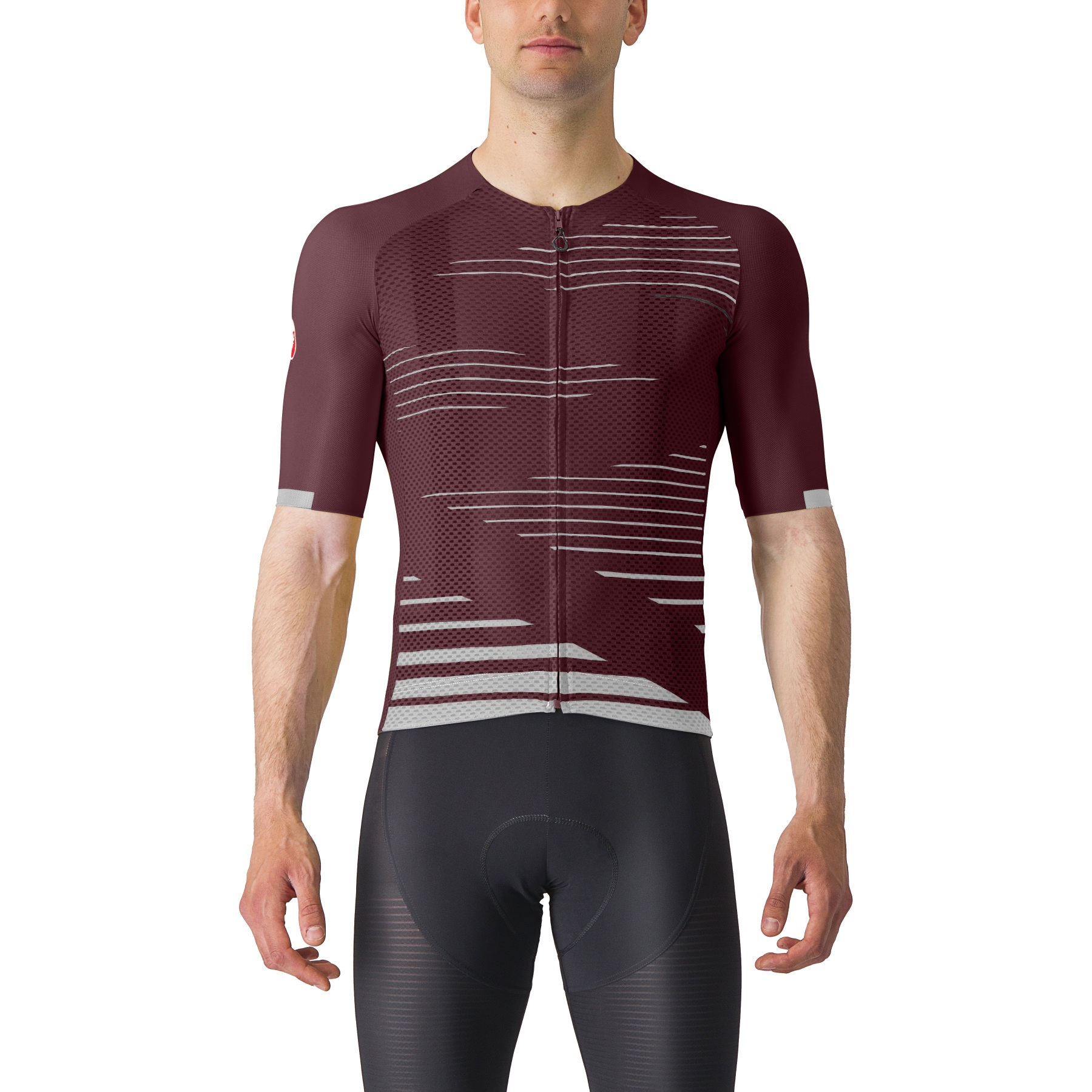 Castelli Unlimited Endurance Kurzarmtrikot Herren Goldenrod Rich Red