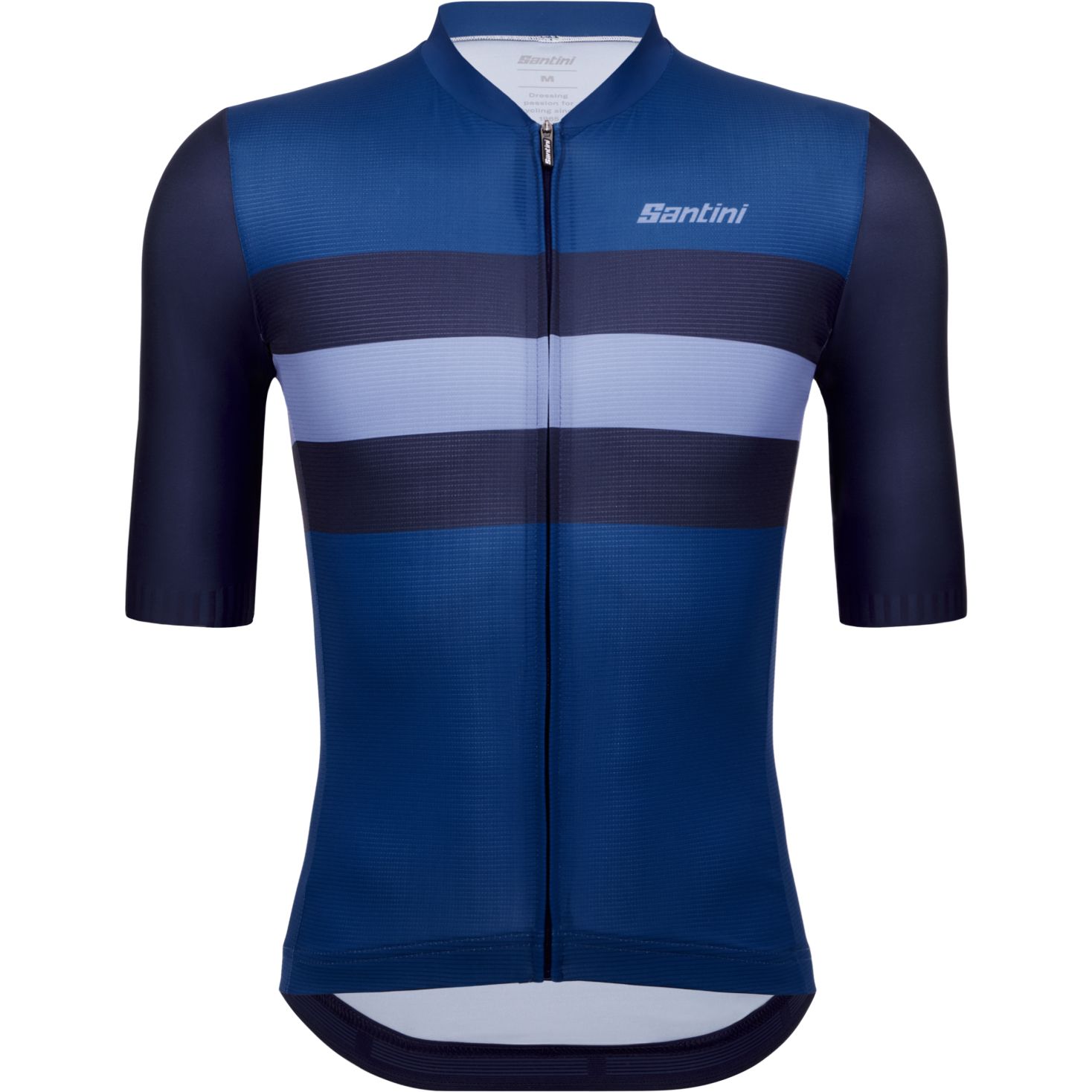 Santini Eco Sleek Bengal Kurzarmtrikot Herren 4S94475CESLK4BEN Blu