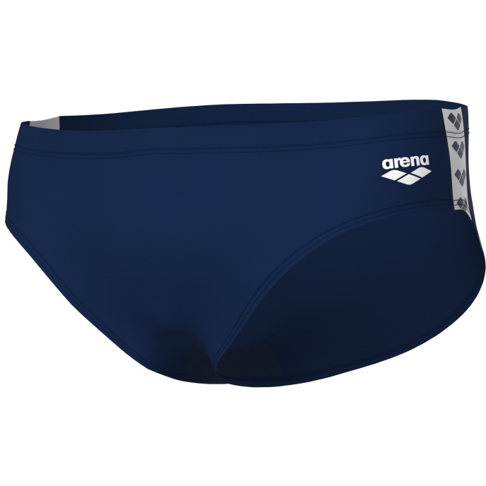 Arena Performance Icons Solid Jammer Badehose Herren Navy White Bike