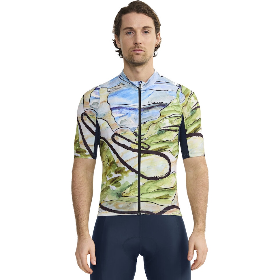 Craft Adv Endur Graphic Jersey Men Blaze Free Bike