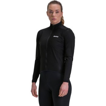 Santini Guard Nimbus Cycling Rain Jacket Women SP52375GUARDNIMB Black NE