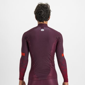 Sportful Squadra Shirt Red Wine Red Rumba Bike