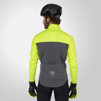 Endura Windchill Ii Jacket Men Hi Viz Yellow Bike