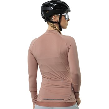 Jack Wolfskin Gravex Full Zip Longsleeve Jersey Women Rose Dawn BIKE24