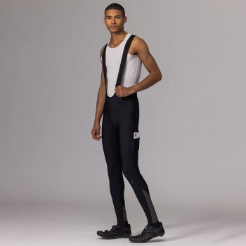 Velocio Thermal Utility Bib Tights Men Black Bike