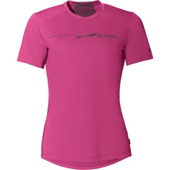 Vaude Qimsa Logo Shirt Met Korte Mouwen Dames Lychee Bike