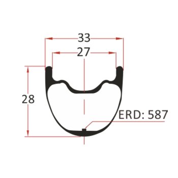 Progress GP 01 NEXO Wheelset 29 Carbon Hookless 6 Bolt