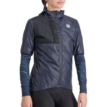 Sportful Giacca A Maniche Corte Ciclismo Donna SuperGiara Puffy 456