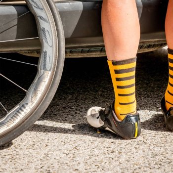 Endura Coolmax Stripe Socks Twin Pack Granatapfel Bike