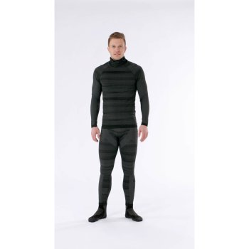 L Ffler Rollneck Transtex Hybrid Long Sleeve Men Black Bike