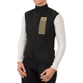 AGU Gilet Coupe Vent et Imperméable Femme Six6 DWR noir BIKE24