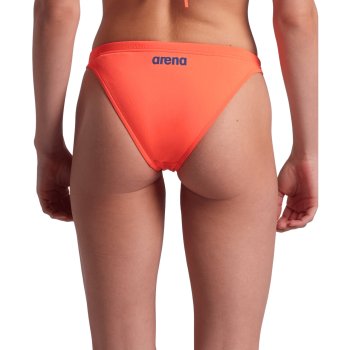 Arena Performance Solid Team Bikini Slip Women Bright Coral Bike