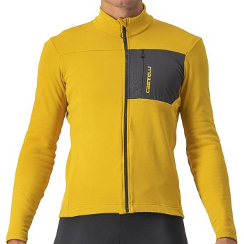 Castelli Unlimited Trail Langarmtrikot Herren Goldenrod Dark Grey