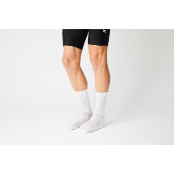 Fingerscrossed Classic Cycling Socks White Bike