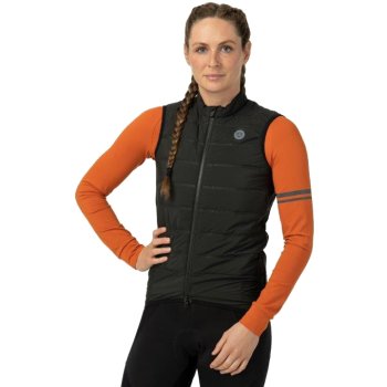 Agu Gilet Trapuntato Donna Performance Nero Bike