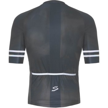 Spiuk All Terrain Gravel Kurzarmtrikot Herren Schwarz Bike