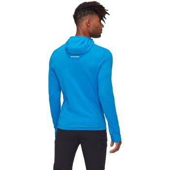 Mammut Taiss Light Midlayer Jacke Mit Kapuze Herren Glacier Blue Bike