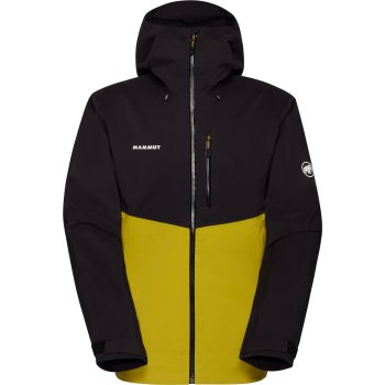 Mammut Chaqueta Con Capucha Hardshell Hombre Alto Guide Aura Negro