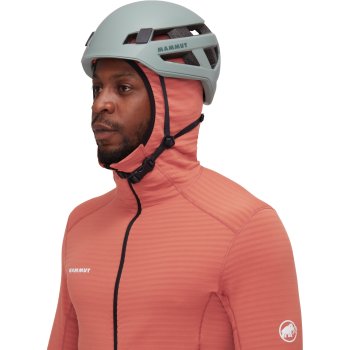 Mammut Taiss Light Midlayer Jacke Mit Kapuze Herren Brick Black Bike