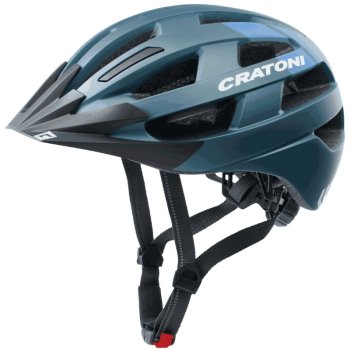 Cratoni Casco Velo X Petrol Opaco Bike