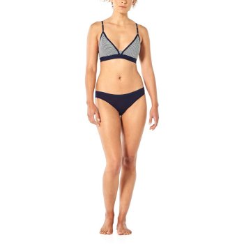 Icebreaker Merino Siren Bikini Briefs Women Midnight Navy BIKE24