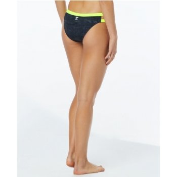 TYR Womens Sandblasted Cove Bikini Bottom Black BIKE24