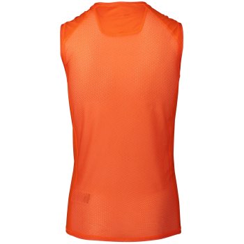 Poc Essential Layer Hemd Zonder Mouwen Heren Zink Orange Bike