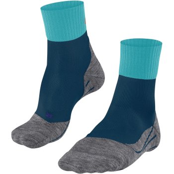 Falke Tk Explore Cool Short Trekkingsocken Damen Blue Pond Bike