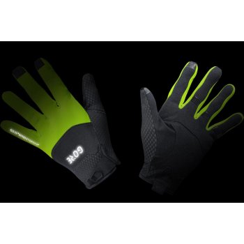 Gorewear Guantes C Gore Tex Infinium Negro Neon Yellow Bike