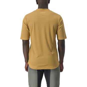 Castelli Trail Tech Tee Men Honey Bike