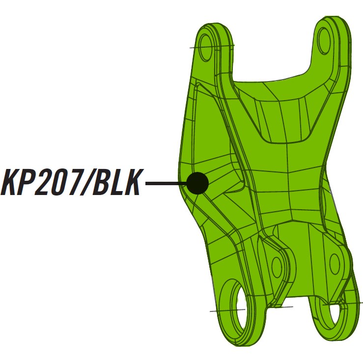 Produktbild von Cannondale KP207/BLK Dämpferwippe für Scalpel29