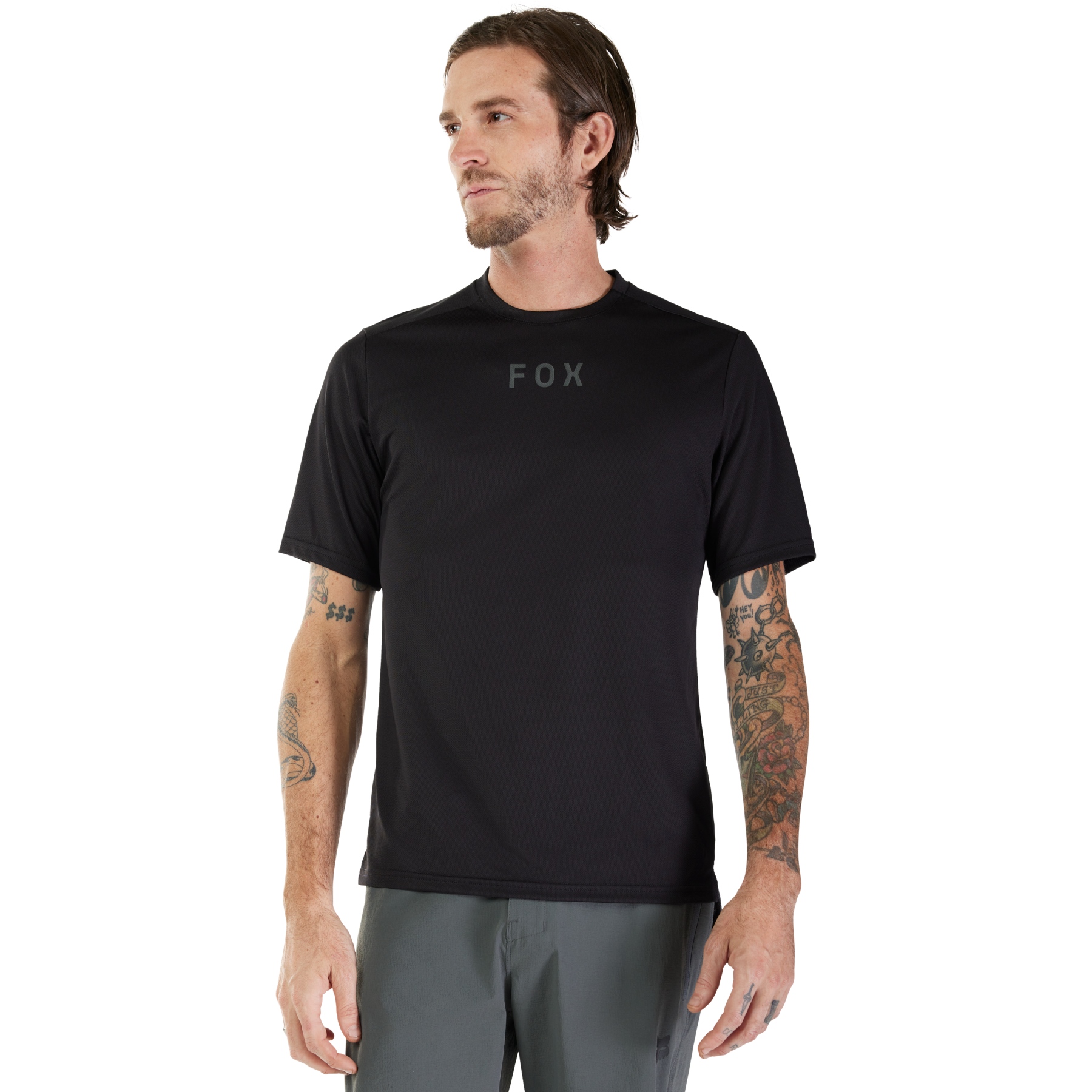 Kuva tuotteesta FOX Ranger Shortsleeve MTB-Jersey Men - Wordmark - black