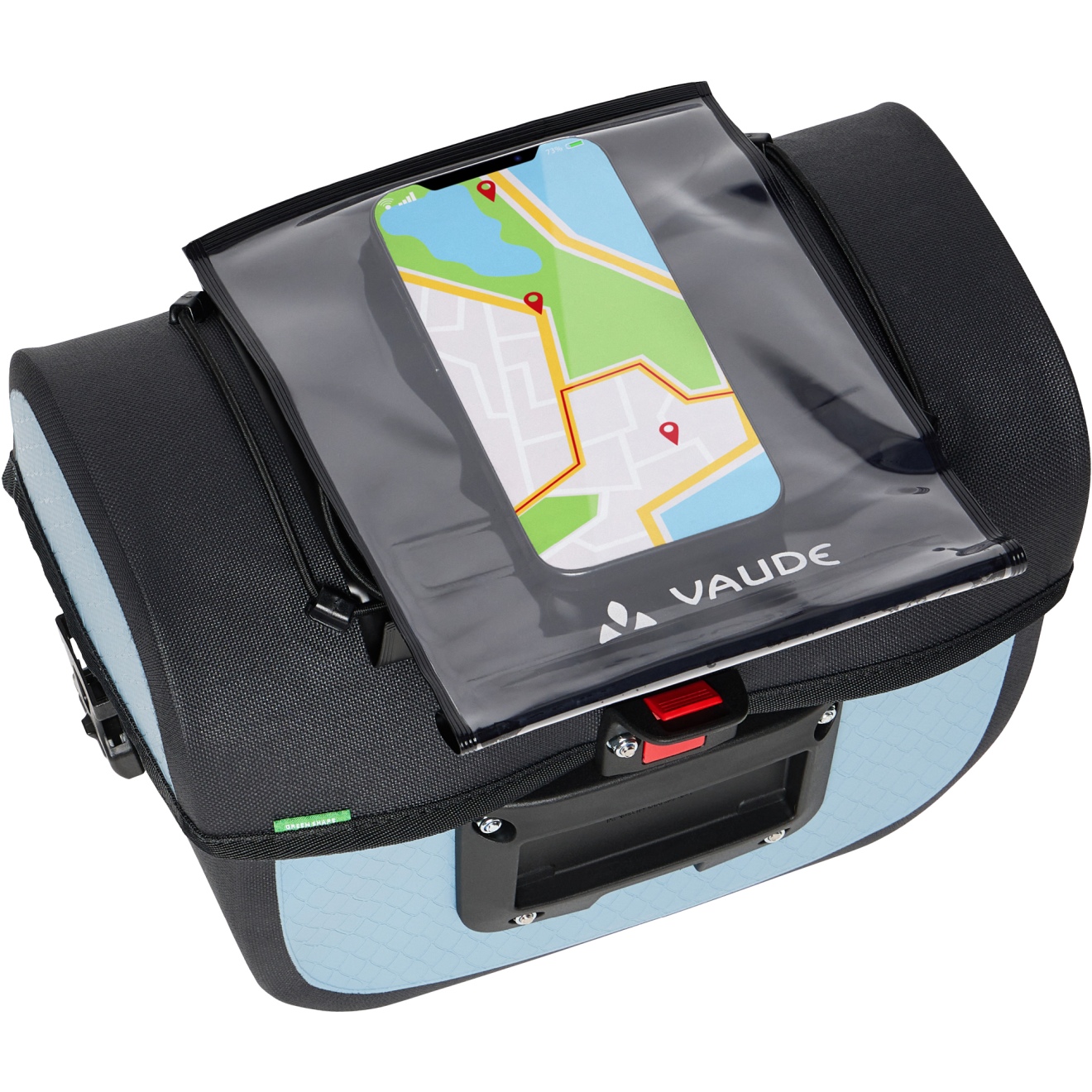 Sac Etanche Sacoche De Cadre étanche Pour Vélo - Support Téléphone GPS Jusqu'à 6,4 - Volume 0,65L - Réfléchissante Porte Velo Attelage