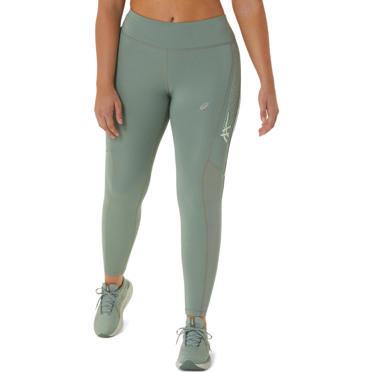 Picture of asics Icon Running Tights Women - slate grey