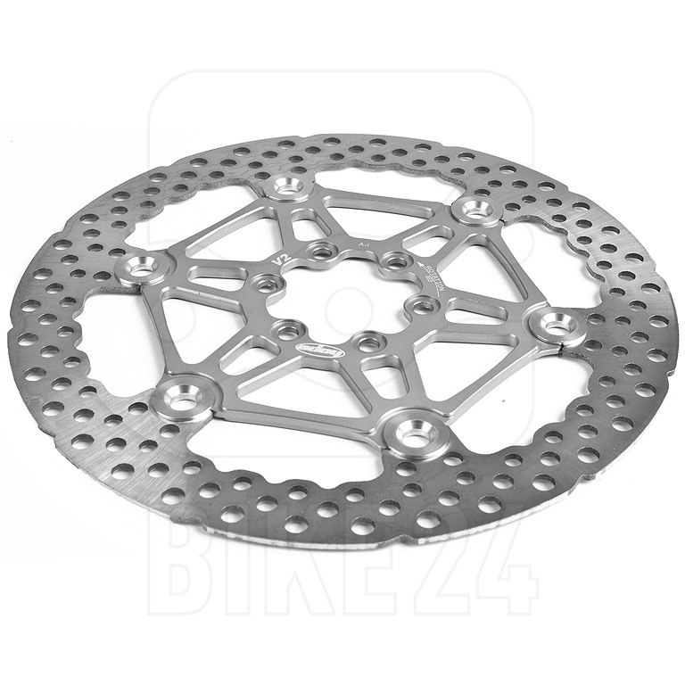 Bild von Hope Tech V2 Schwimmende Bremsscheibe - 183mm - silber