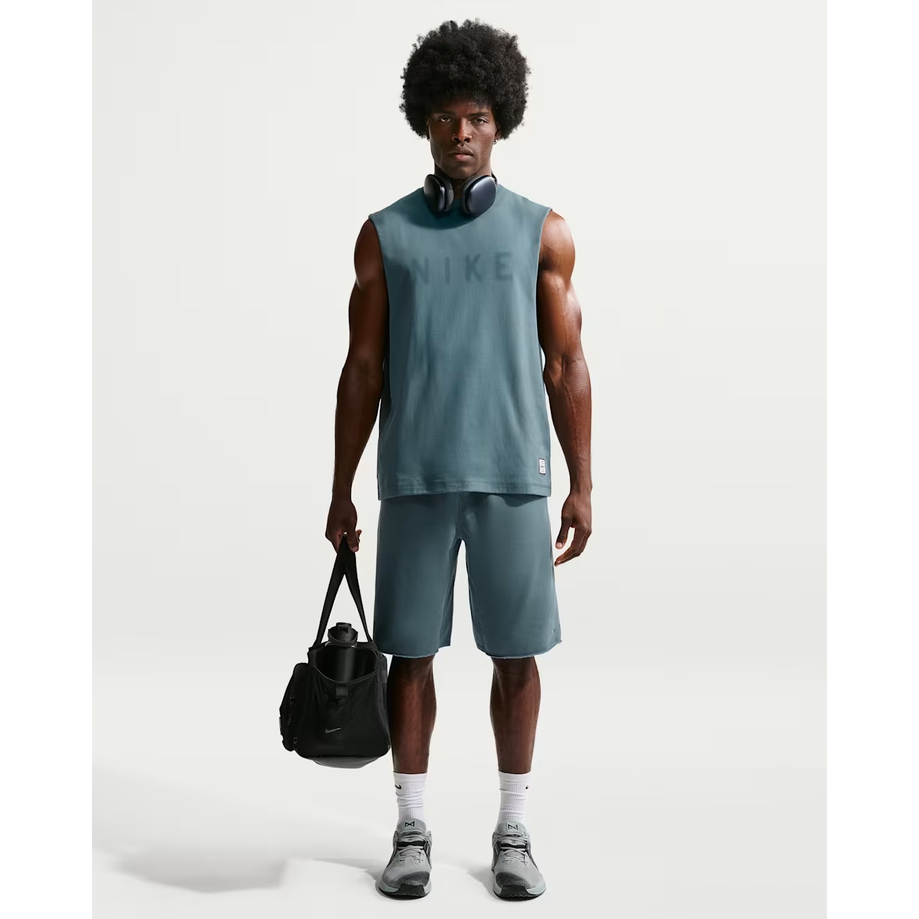 Nike N.A.C. Dri-FIT Training Tank Top Men - mineral slate/mineral