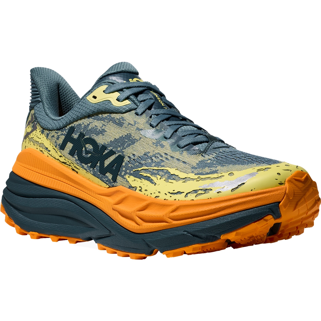Мужские кроссовки для бега Hoka Stinson 7 - горный туман / синие сумерки