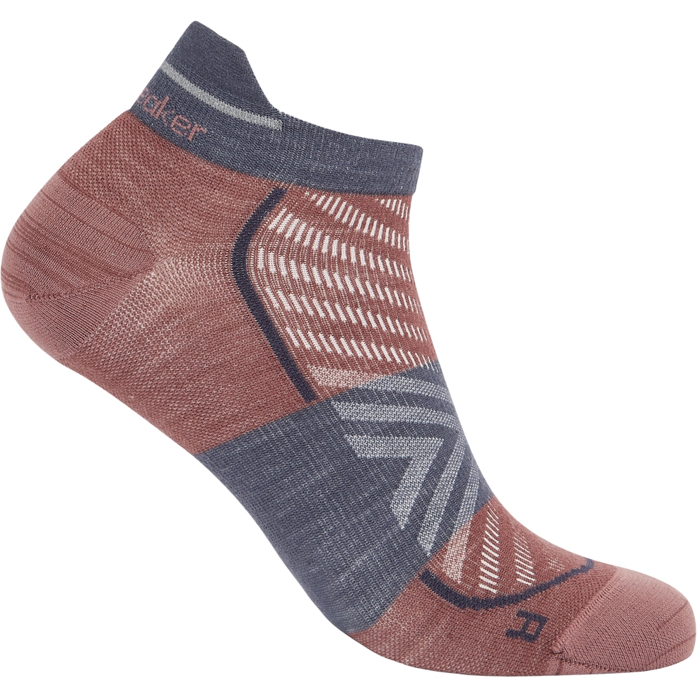 Produktbild von Icebreaker Merino Run+ Ultralight Socken Micro Herren - Carob/Graphite