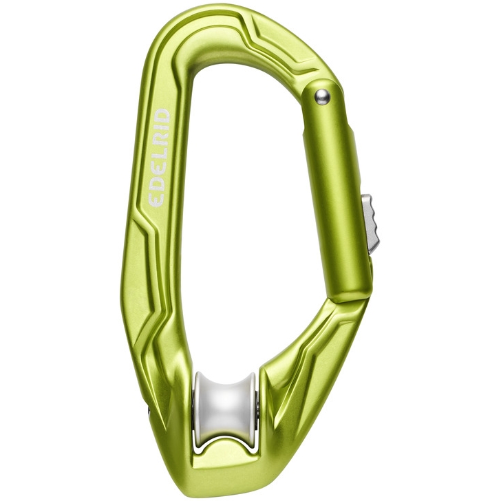 Picture of Edelrid Axiom Slider Carabiner with integrated Pulley - oasis
