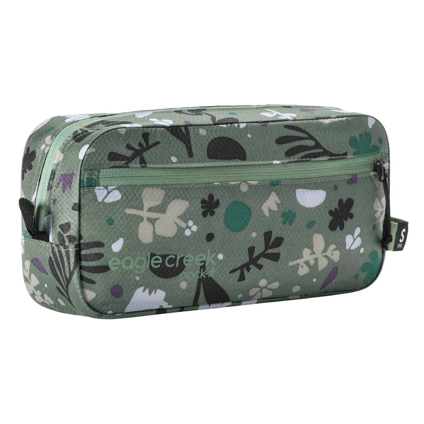 Produktbild von Eagle Creek Pack-It™ Isolate Quick Trip S - Waschtasche - roots &amp; shoots duck green