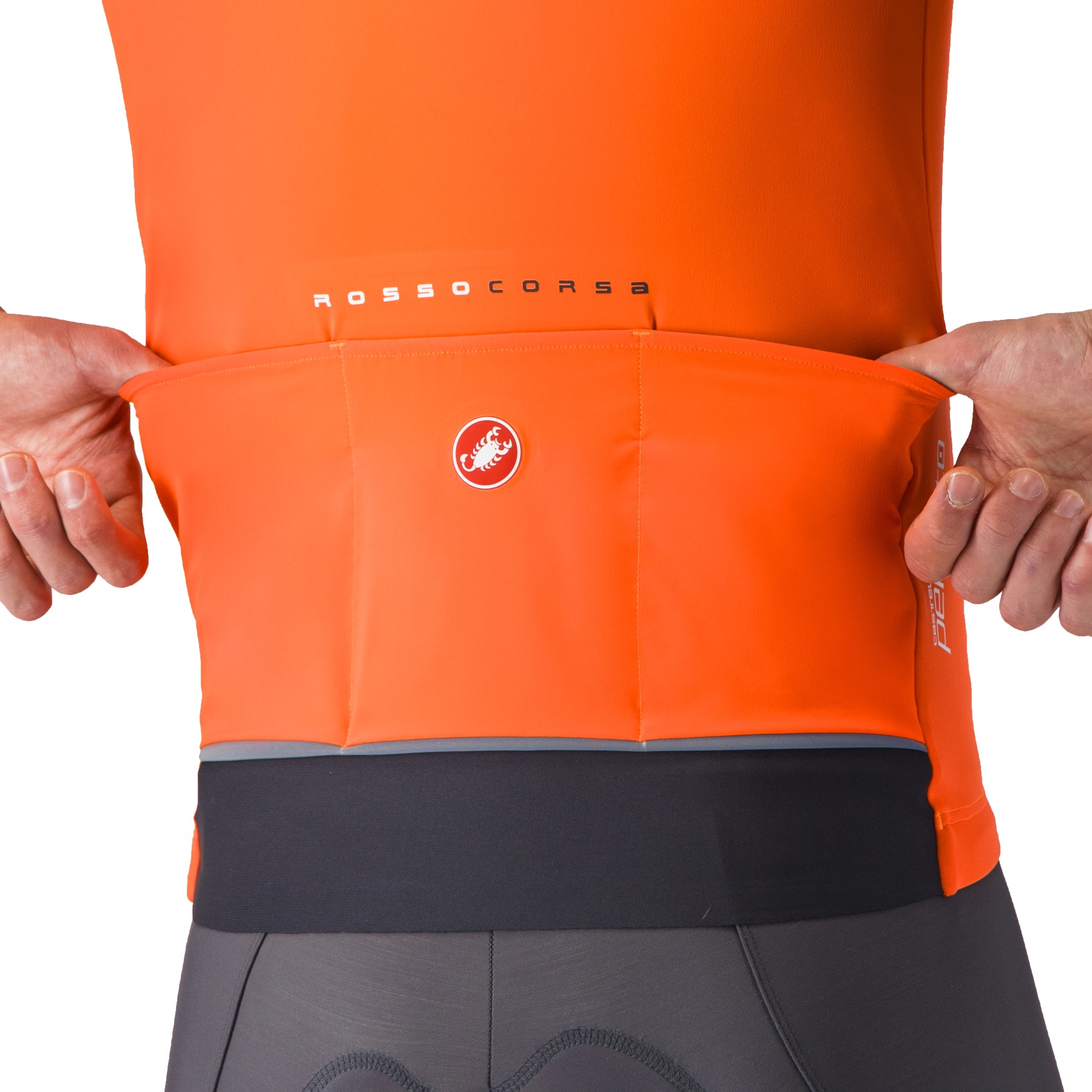 Castelli Perfetto Air Vest Men - brilliant orange 034 | BIKE24