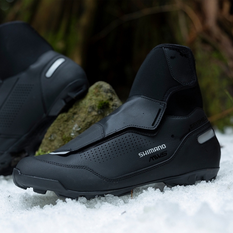 Shimano SH-MW502 MTB Winter Shoes Men - Black | BIKE24