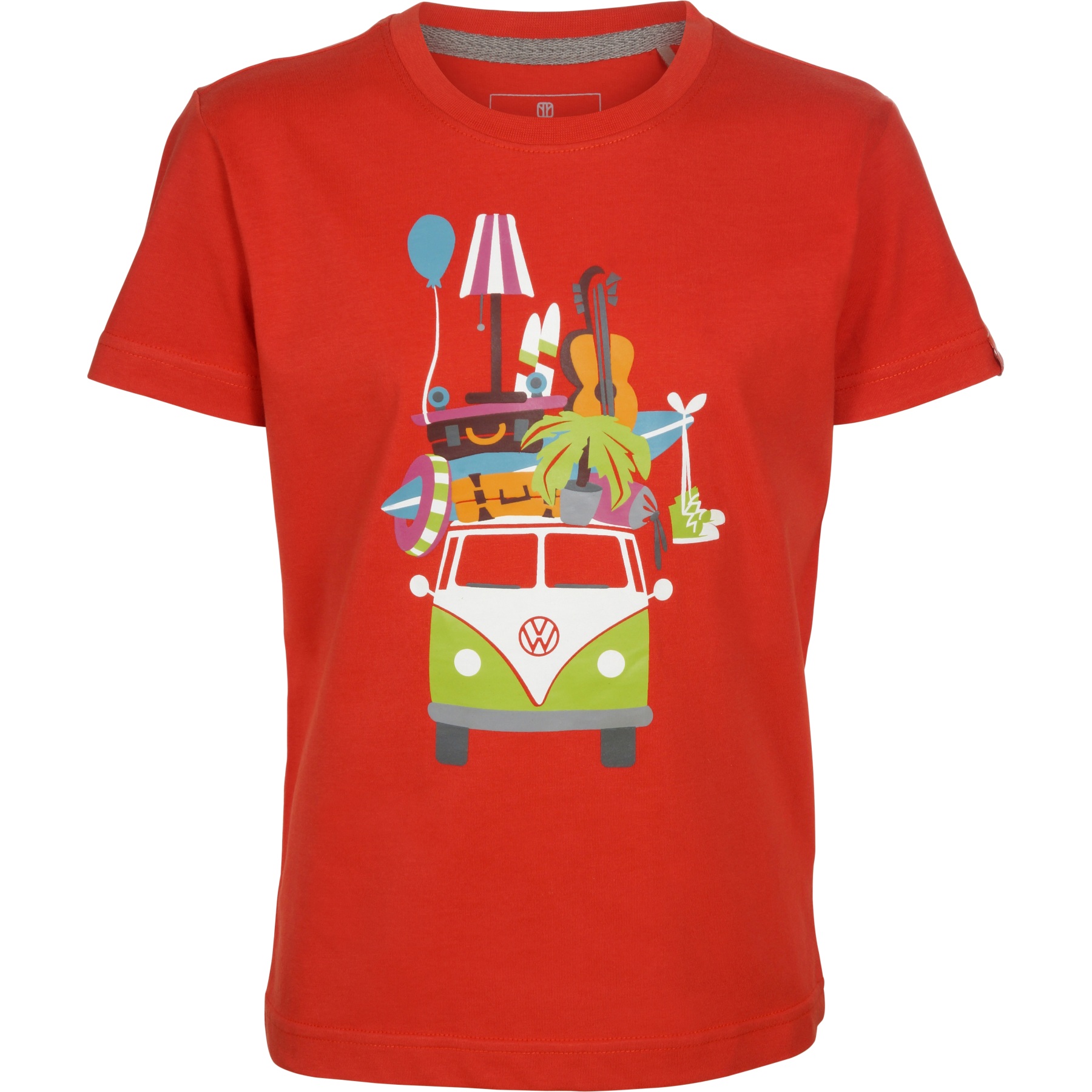 Image of Elkline HUCKEPACK Kids' T-Shirt - Licensed by VW - mandarin