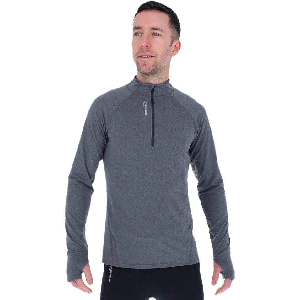 Bild von Inov-8 Active Half Zip Midlayer Langarmshirt Herren - grau